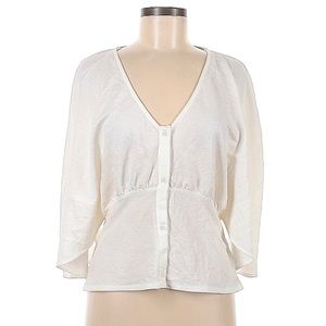 Zara White Top - Medium
